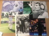(15) Coach/ Manager/ Owner & PGA Golfer Signed Photos