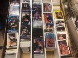 Large Group of WWF/WWE Wrestling Cards; 1980s-2000s