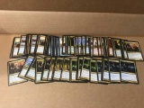 (100) Uncommon Magic: The Gathering Cards; mainly from Theros, 2013