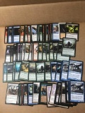(100) Uncommon Magic: The Gathering Cards; various sets, black border and white border cards