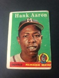 Hank Aaron (YL); 1958 Topps Baseball #30