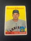 Harmon Killebrew; 1958 Topps Baseball #288