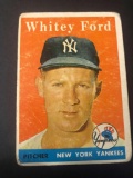 Whitey Ford; 1958 Topps Baseball #320