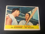 Sluggers Supreme (Ted Williams & Kluszewski); 1958 Topps Baseball #321