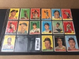 (25) 1958 Topps Baseball Cards