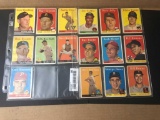 (25) 1958 Topps Baseball Cards