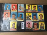 (25) 1958 Topps Baseball Cards