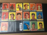 (25) 1958 Topps Baseball Cards