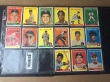 (30) 1958 Topps Baseball Cards