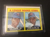 1967 Topps Baseball; Rod Carew (Double Rookie) #569