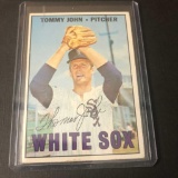 1967 Topps Baseball; Tommy John #609