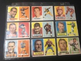 (9) 1957 Topps Football Cards, #1-9