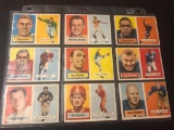 (9) 1957 Topps Football Cards, #19-27