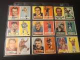 (9) 1957 Topps Football Cards, #28-36