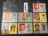 (7) 1957 Topps Football Cards, #82, 83, 84, 86, 87, 89 & 90