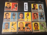 (8) 1957 Topps Football Cards, #91, 92, 93, 95-99