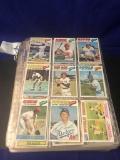 (130+) Binder Sheets with 1970's-1990s Baseball Cards