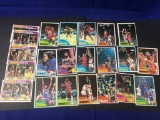 (37) 1980 & 1981 Topps Basketball Cards