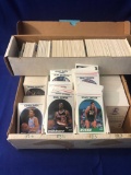 (5) Boxes/ Rows of 1989-90 NBA Hoops Basketball Cards,