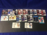 (18) 2015-2019 Panini NBA Basketball Cards; Joel Embiid, Klay Thompson, James Harden, Jaylen Brown,