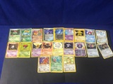 (20) Rare & Rare Foil Pokemon Cards, 19990s-2000s