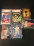 (7) Mark McGwire Cards incl PSA 8 1985 Topps USA #401
