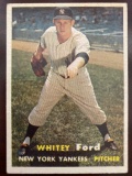 1957 Topps Whitey Ford Card