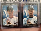 (2) 1993 Pinnacle Derek Jeter Rookie Cards