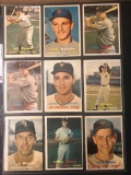 (9) 1957 Topps Baseball Cards