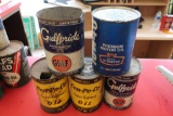 (5) Collectible Oil Cans