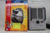 Sunbeam Humidifier & White Westinghouse Portable Heater