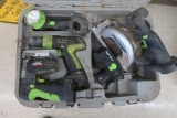 Kawasaki 19.2v Tool Set