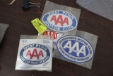 (3) West Penn AAA Stickers