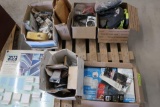 Pallet of Weed Wacker Parts, Replacement Humidifier Filters, Etc.