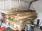 12 pc of 9 1/4 live edge pine approx 100