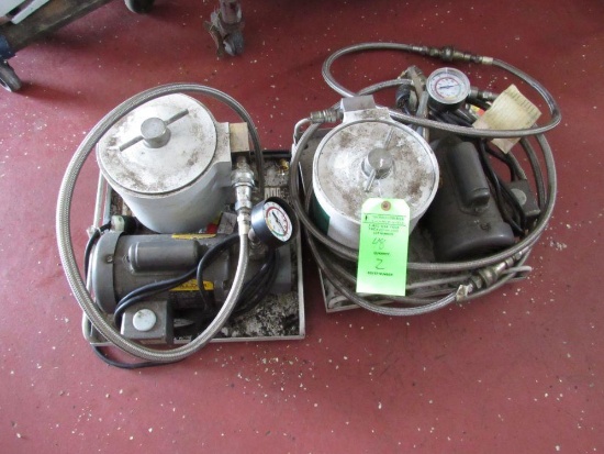 (2) Hydraulic Oil Filter Pump