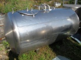 Zero 500 Gallon SS Jacketed Bulk Tank