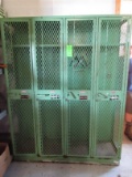 4-Door Pressed Metal Locker/Cabinet