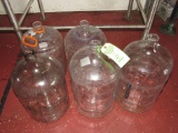 (7) Asst. 5 Gallon Carboys