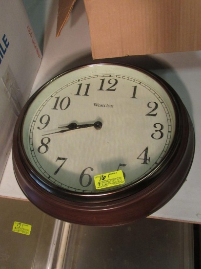 Westclox Wall Mounted Clock