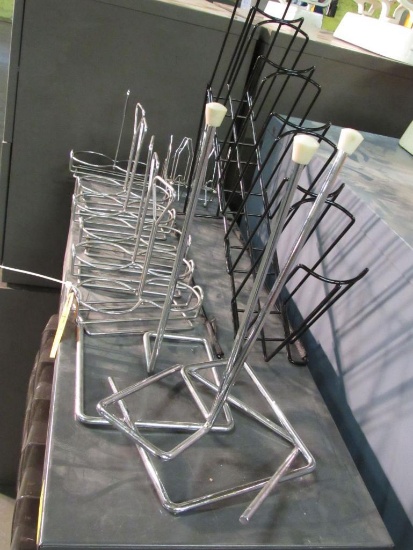 (12) Asst. Wire Condiment Holders & Dispensers