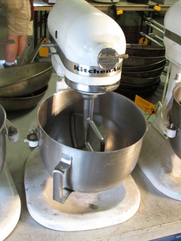 Kitchenaid Commercial Countertop Mixer w/ Whip | Online Auctions | Proxibid