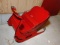 Antique Painted Sleigh