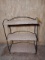 3 Tier Wicker Shelf