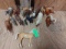 (20+/-) Poly Horse & Cow Toys