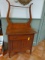 Oak Wash Stand 1 Drawer over 2 Drawers