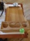 Seateak Cockpit Table w/ Removable Tray