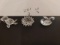 (3+/-) Pieces of Swarovski Silver Crystal w/ Boxes