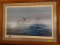 Framed Duck Print signed by L.R. Kaatz 1980