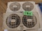 Pair of In/Out Window Fans